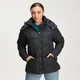 MP Essentials gewatteerd jack voor dames - Zwart