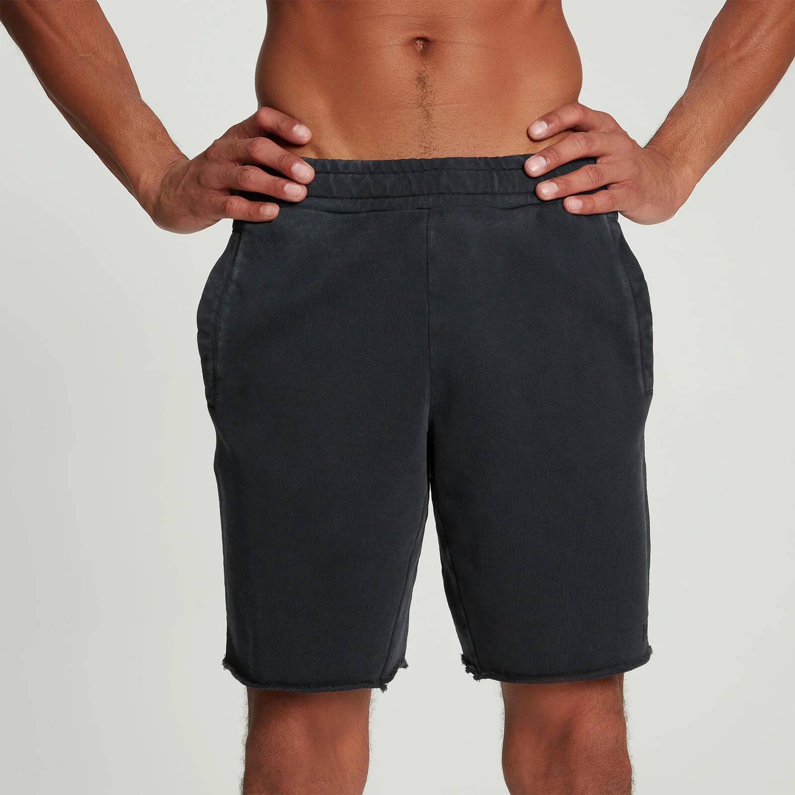 MP Training Heren Sweatshort - Gewassen zwart - XS Afbeelding 1