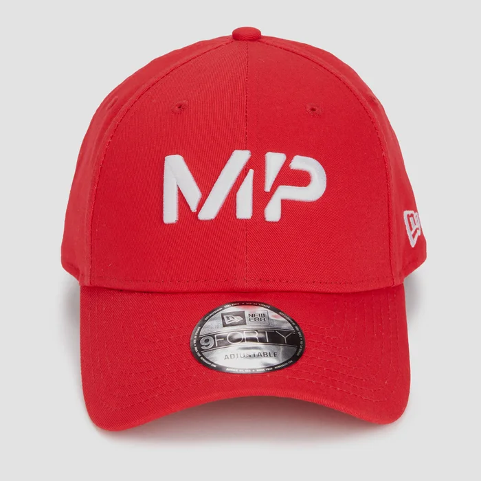 MP NEW ERA 9FORTY Baseball Cap - Gevaar/Wit