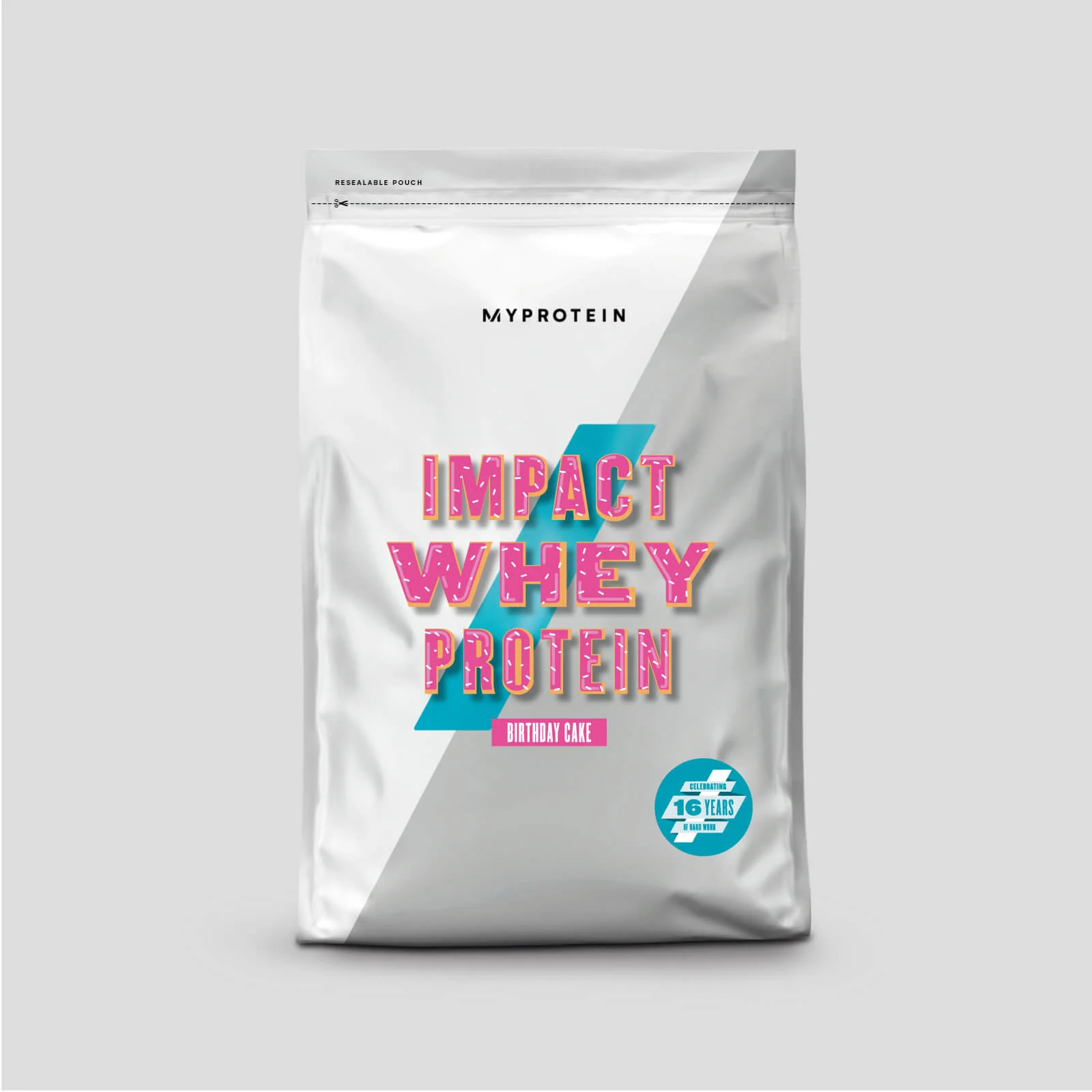 Impact Whey Protein - Birthday Cake - 250g - Verjaardagstaart Afbeelding 1