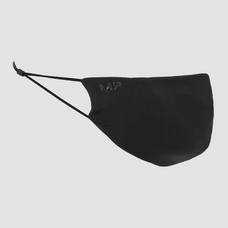 MP gezichtsmasker met vervangbaar filter - Zwart