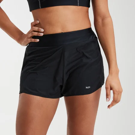 MP Velocity dubbellaagse short voor dames - Zwart