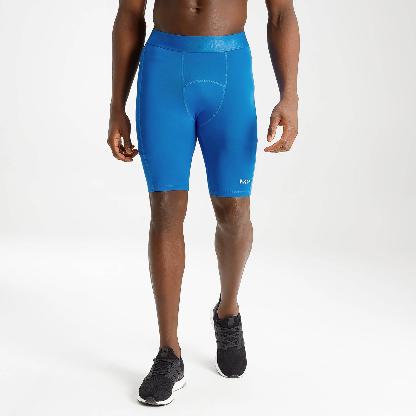 MP Men's Essentials Training Baselayer Short - True Blue - XXS Afbeelding 1