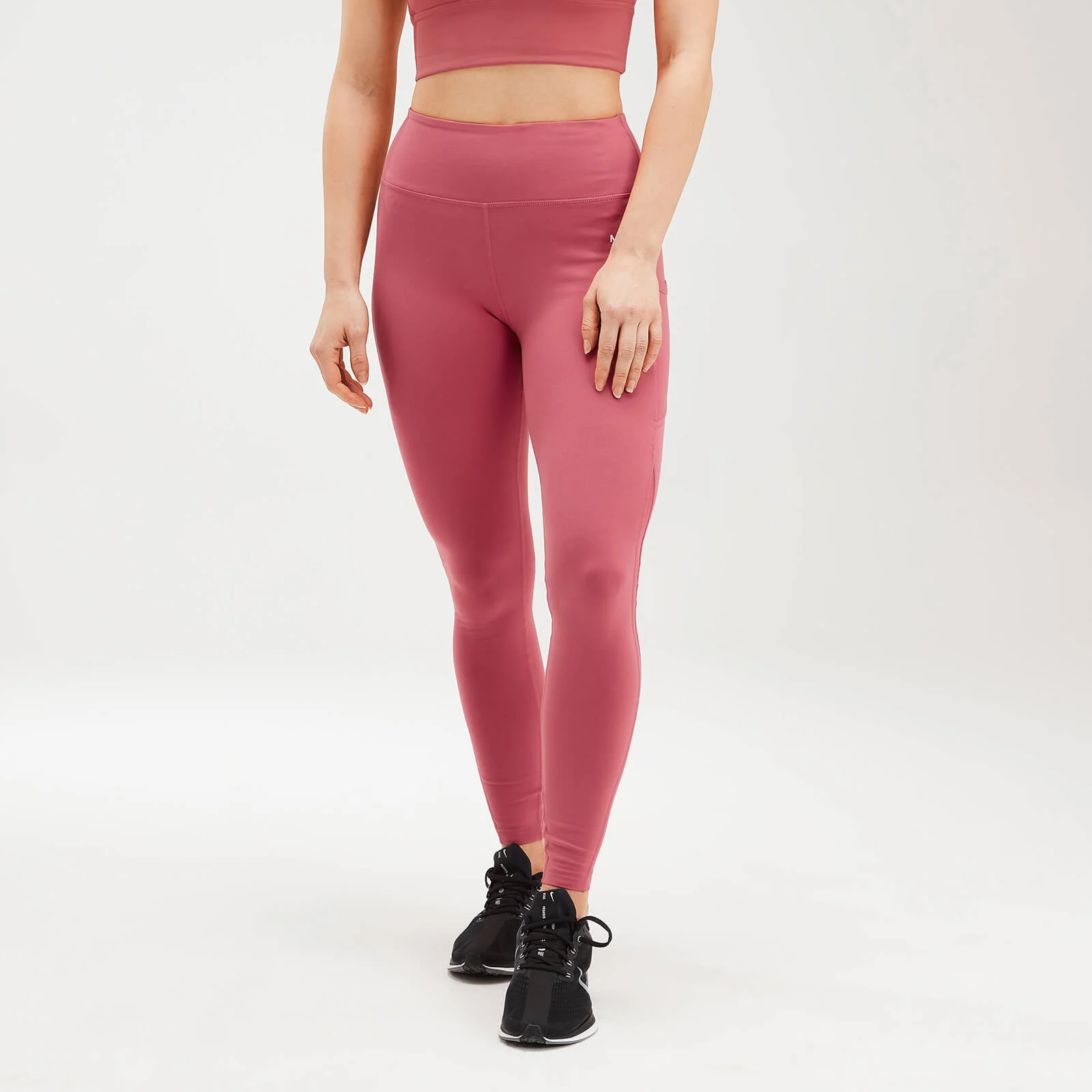 MP Power mesh legging voor dames - Bessenroze - XXS Afbeelding 1