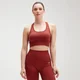 MP Shape naadloze sportbh met ultra-gekruiste bandjes - Verbrand rood
