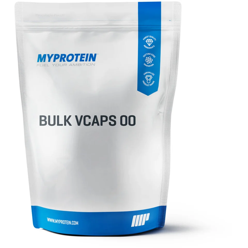 Bulk Vcaps 00 - 1000Capsules - Naturel Afbeelding 1