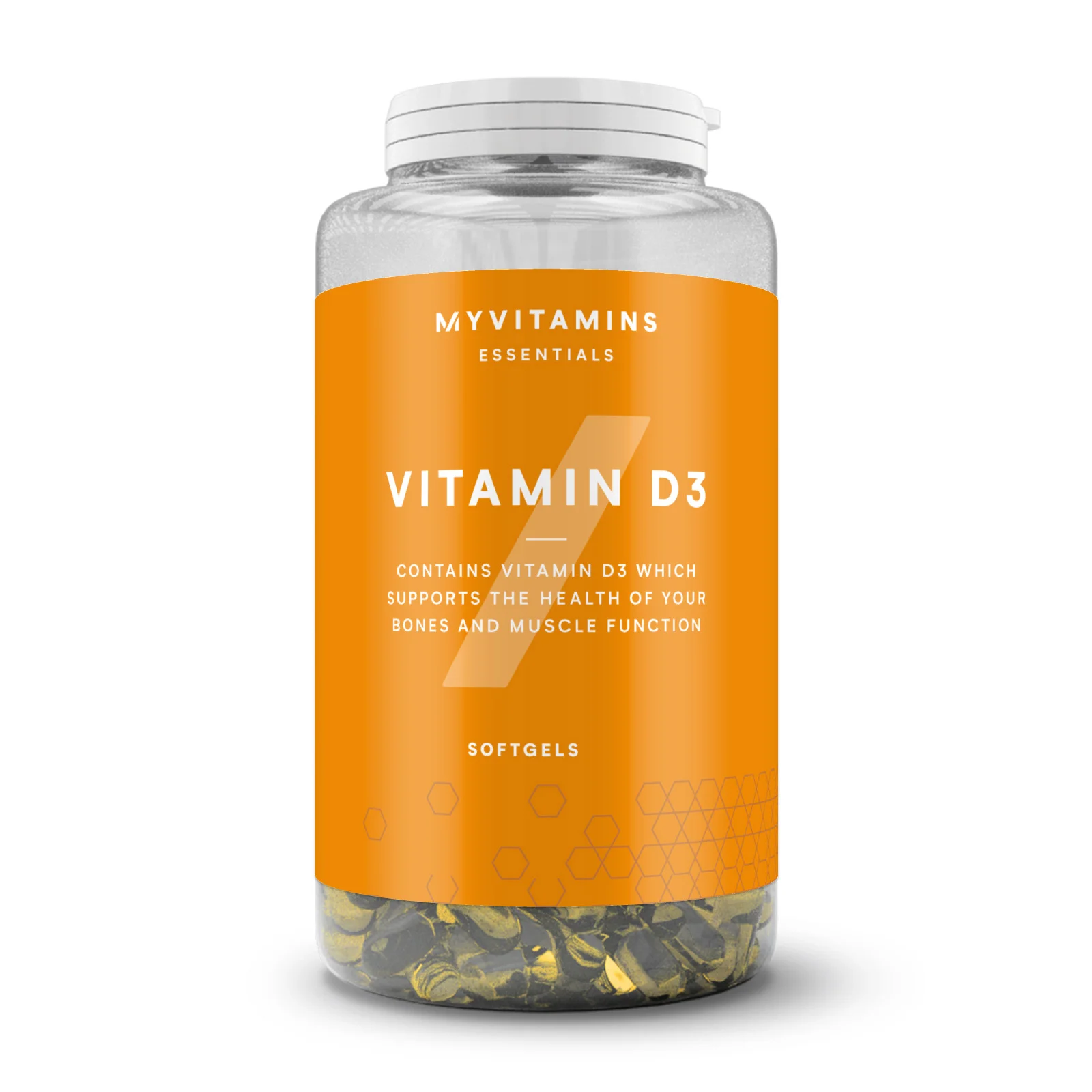Vitamine D3 Softgels - 180softgels - Niet Veganistisch Afbeelding 1