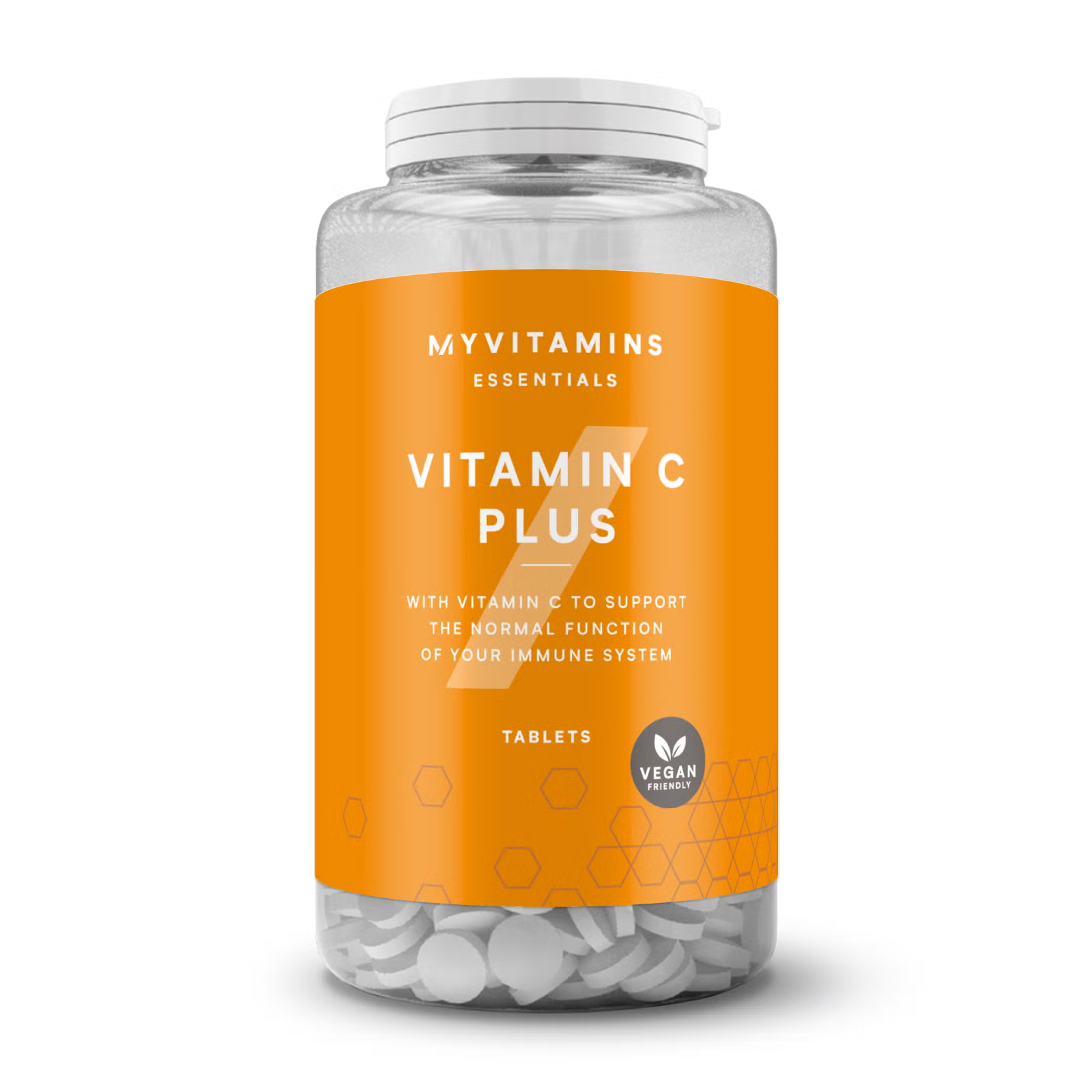Pillen met vitamine C, bioflavonoïden en rozenbottel - 60TABLETS, 60servings - Pot Afbeelding 1