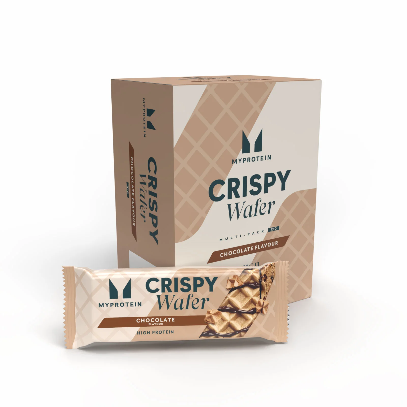 Eiwitwafel - 10Repen - Chocolade Afbeelding 1