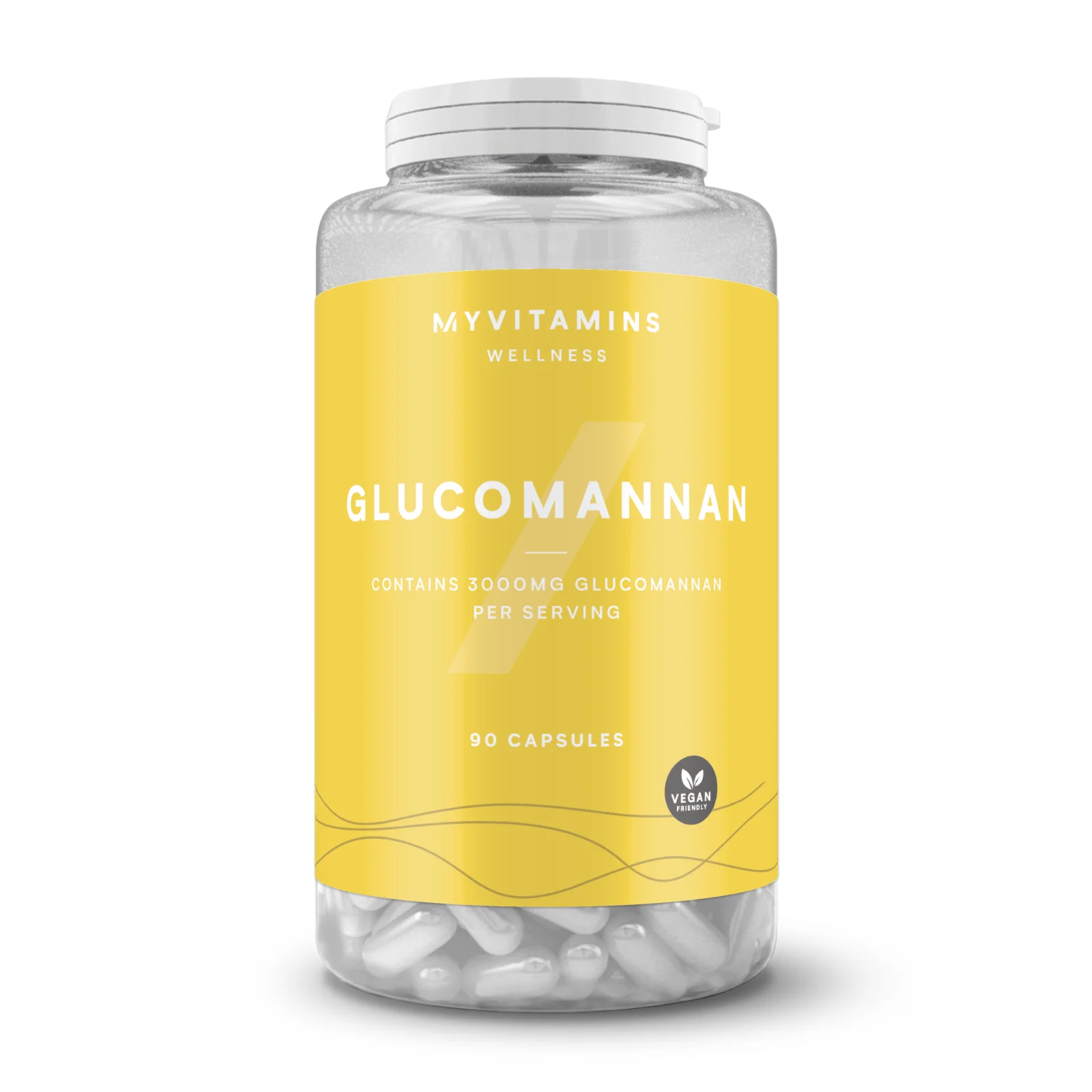 Glucomannan Capsules - 90Capsules Afbeelding 1