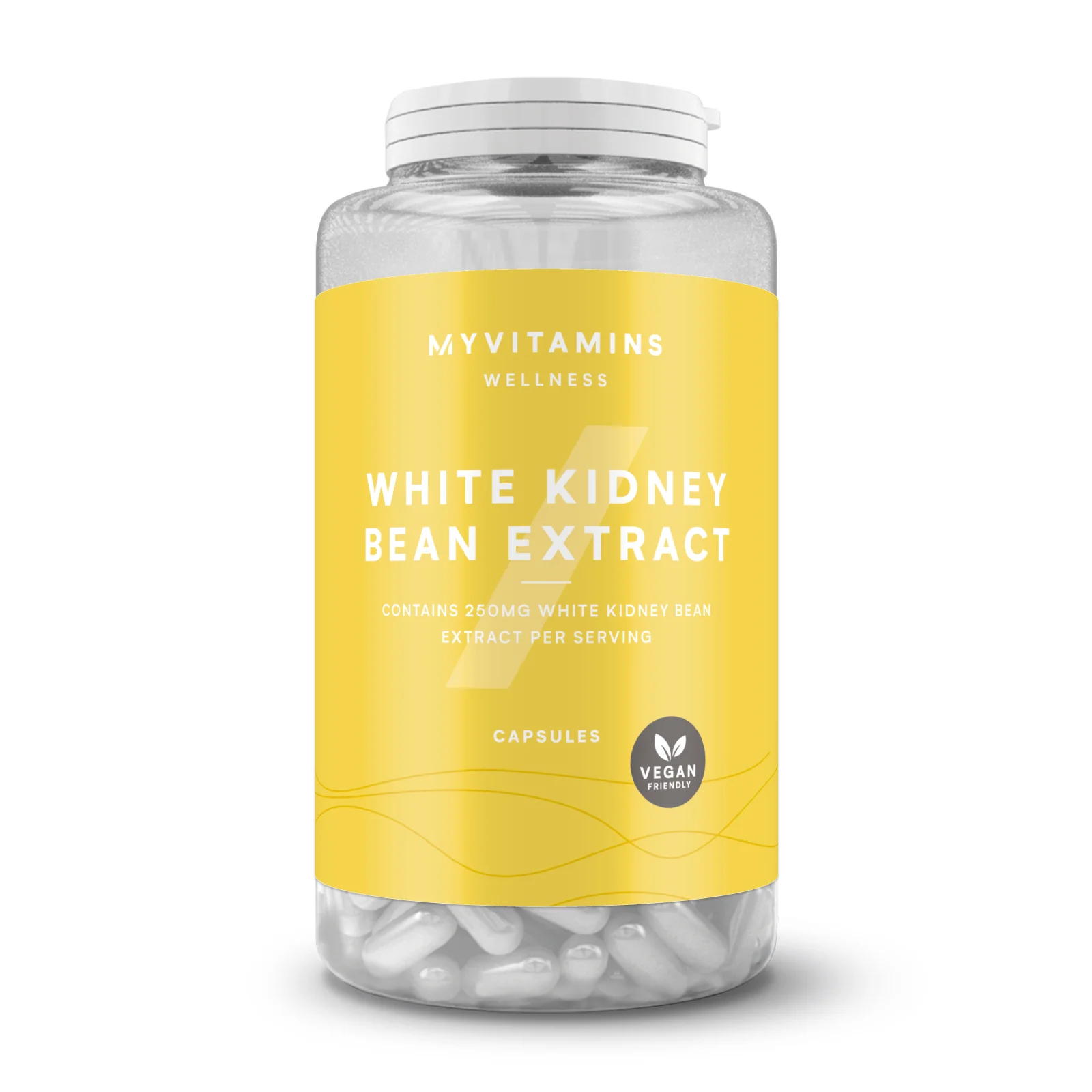 Myvitamins White Kidney Bean Extract - 60Capsules Afbeelding 1