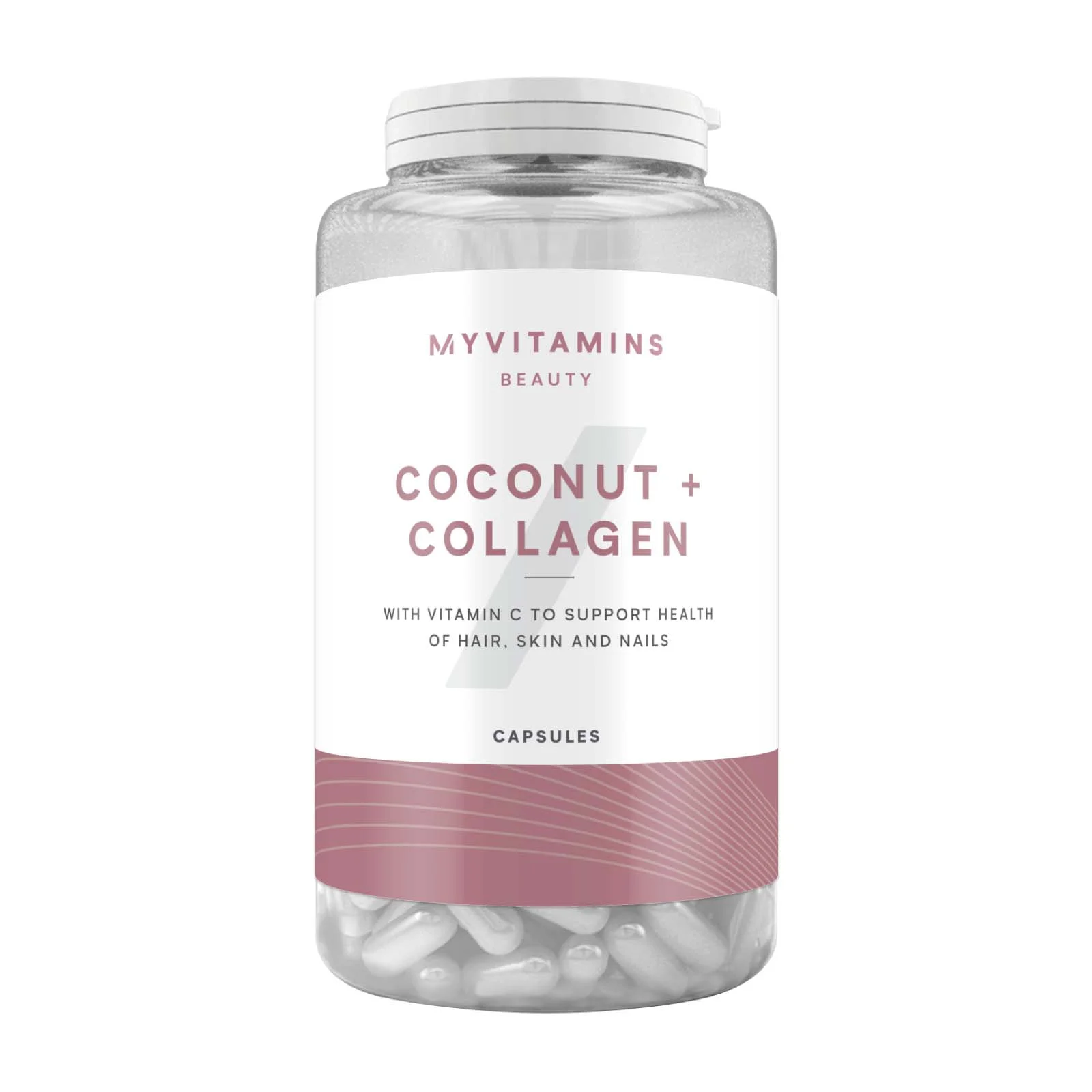 Kokos- en collageencapsules - 60Capsules Afbeelding 1