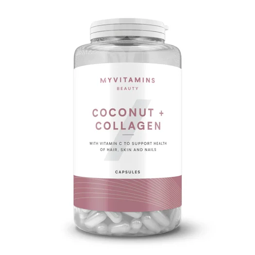 Kokos- en collageencapsules - 60 CAPSULES - 30servings