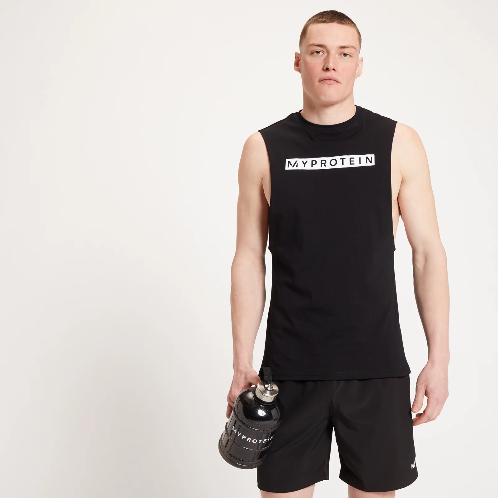 The Original Drop Armhole Tanktop - Black - XS Afbeelding 1