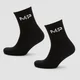 MP Men's Essentials Crew Sokken - Zwart (2-pack)
