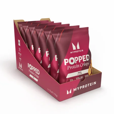 Gepofte eiwitchips