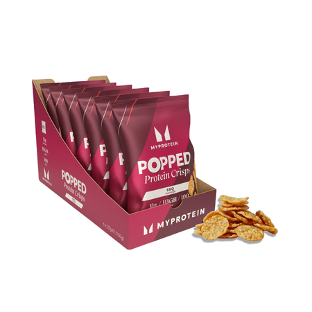 Gepofte eiwitchips - Barbecue