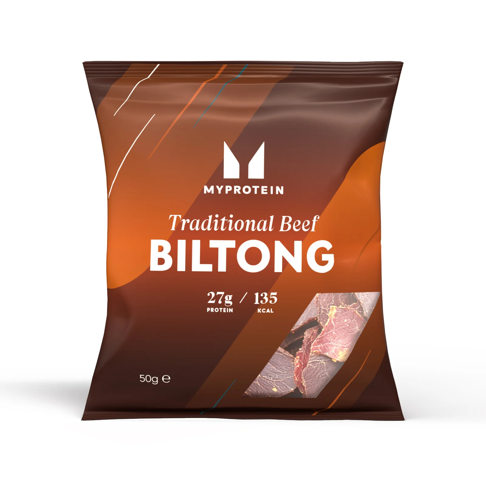 Biltong - 50g - Naturel Afbeelding 1