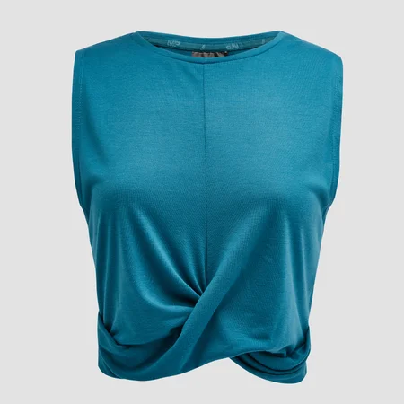 Power Twist Front Crop - Deep Lake