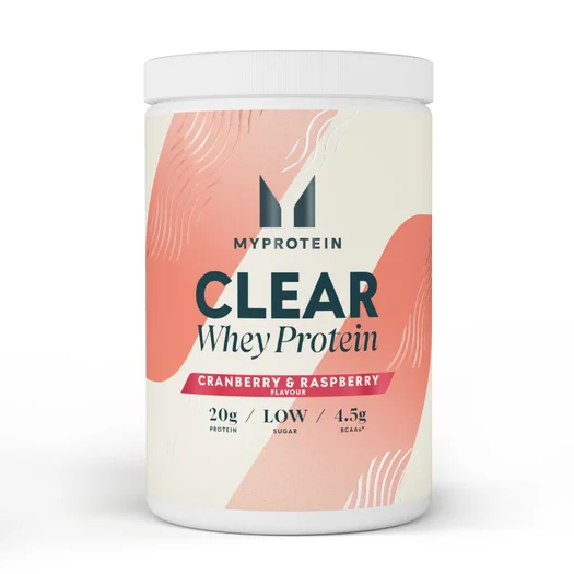 Clear Whey Isolate - 500g - 20servings - Cranberry & Framboos