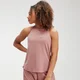 Velocity hemd met racerback voor dames - Gewassen roze