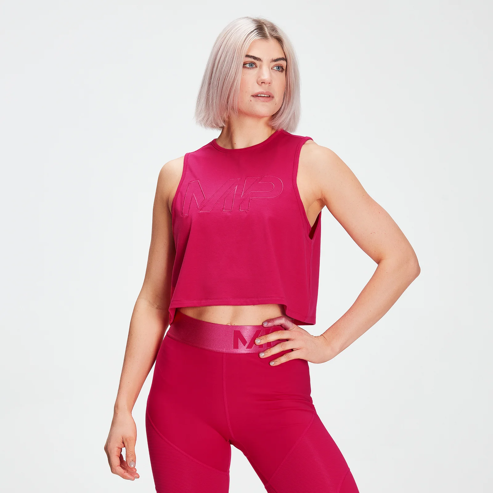 MP Adapt drirelease® Reach hemd voor dames - Virtueel roze - XXS Afbeelding 1