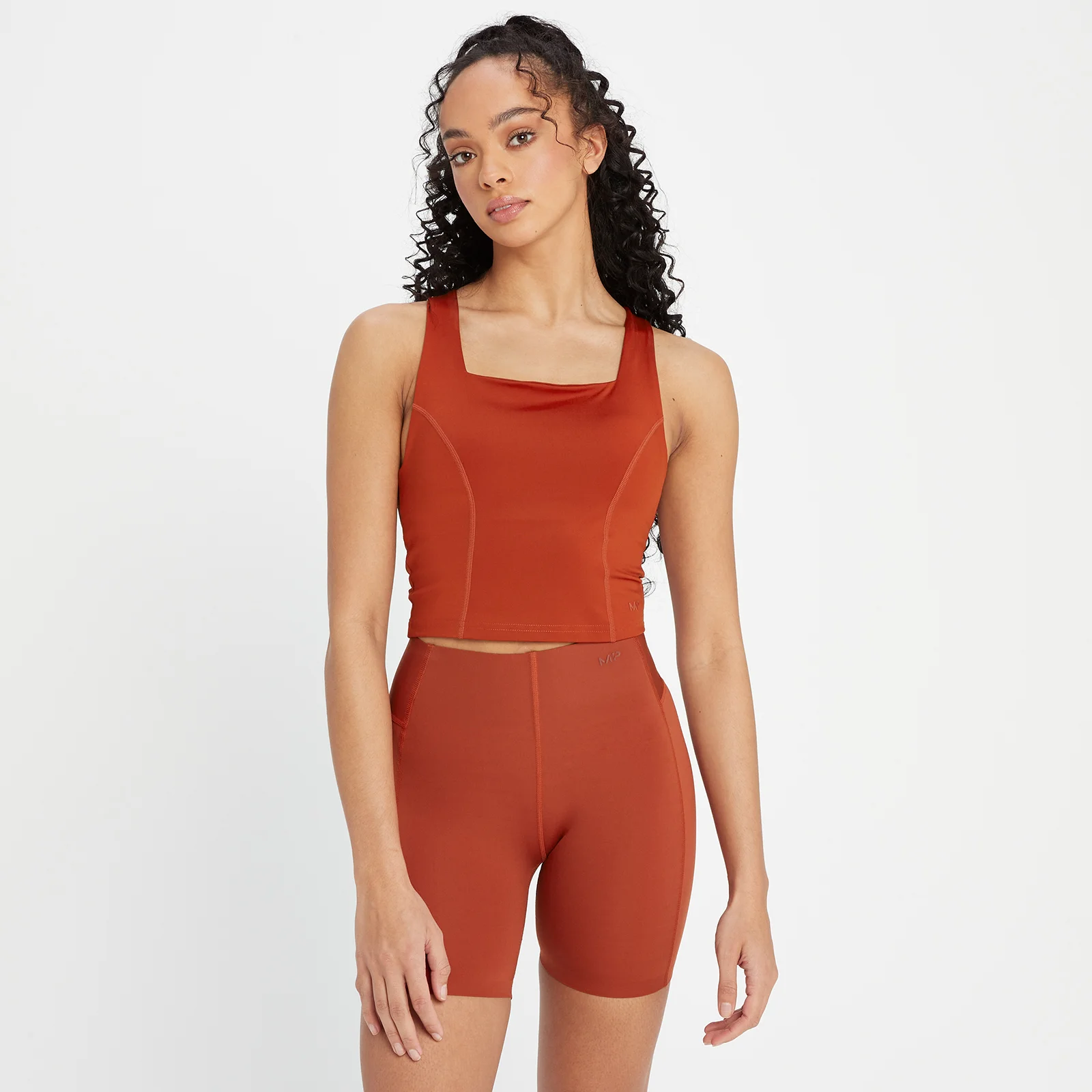 MP Women's Composure Repreve® Vest - Roodgloeiend - XXS Afbeelding 1