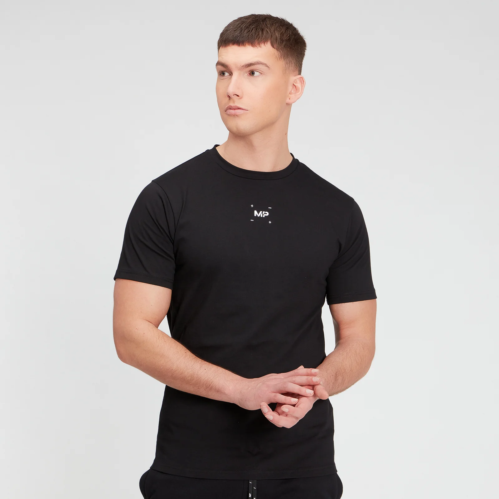 MP Men's Central Graphic Short Sleeve T-Shirt - Black - XXS Afbeelding 1