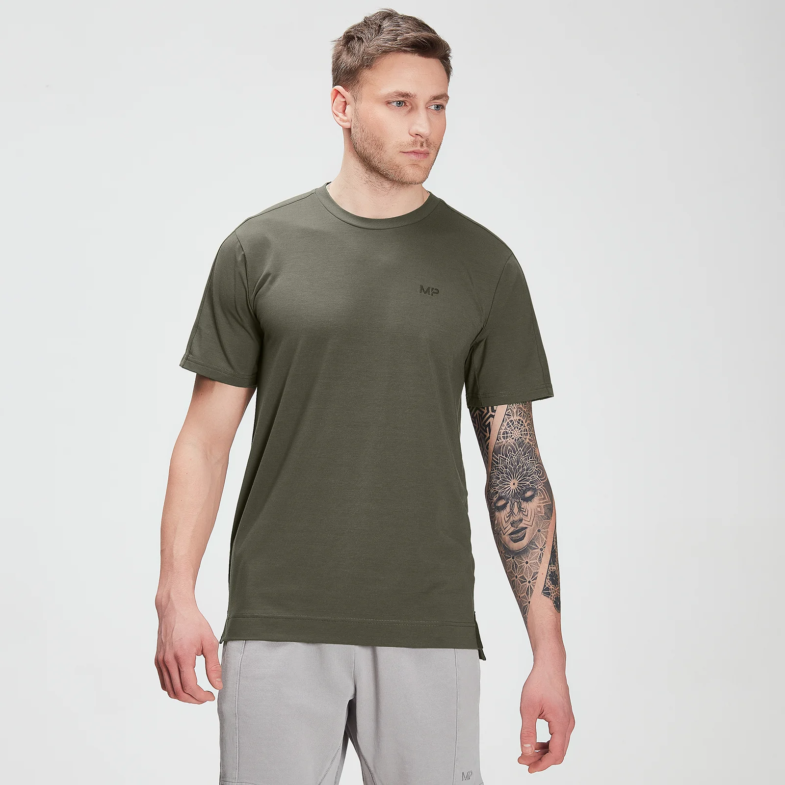 MP Men's Training drirelease® Short Sleeve T-shirt – Dark Olive - XXS Afbeelding 1