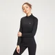 MP Training sporttrui met kwartrits voor dames - Zwart