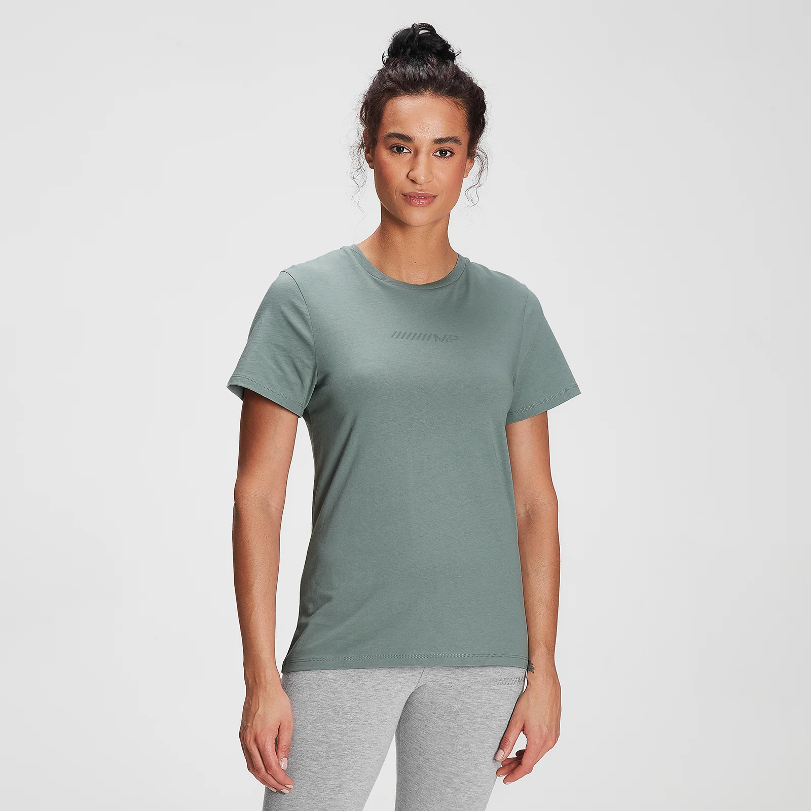MP Women's Tonal Graphic T-Shirt - Washed Green - XXS Afbeelding 1