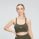 MP Women's Central Graphic Beha - Donker olijf