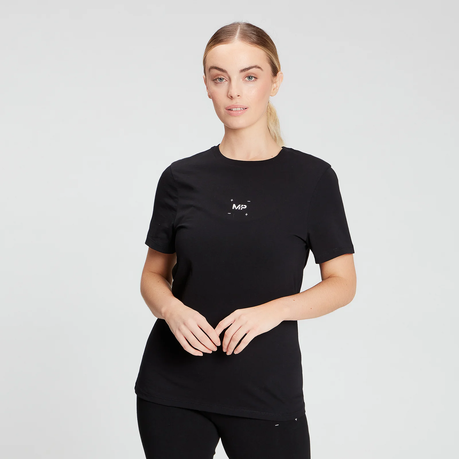 MP Women's Central Graphic T-Shirt - Black - XXS Afbeelding 1