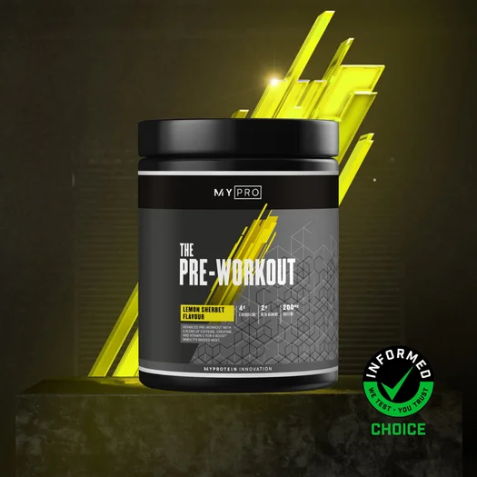 THE Pre-Workout - 30servings - Citroensorbet
