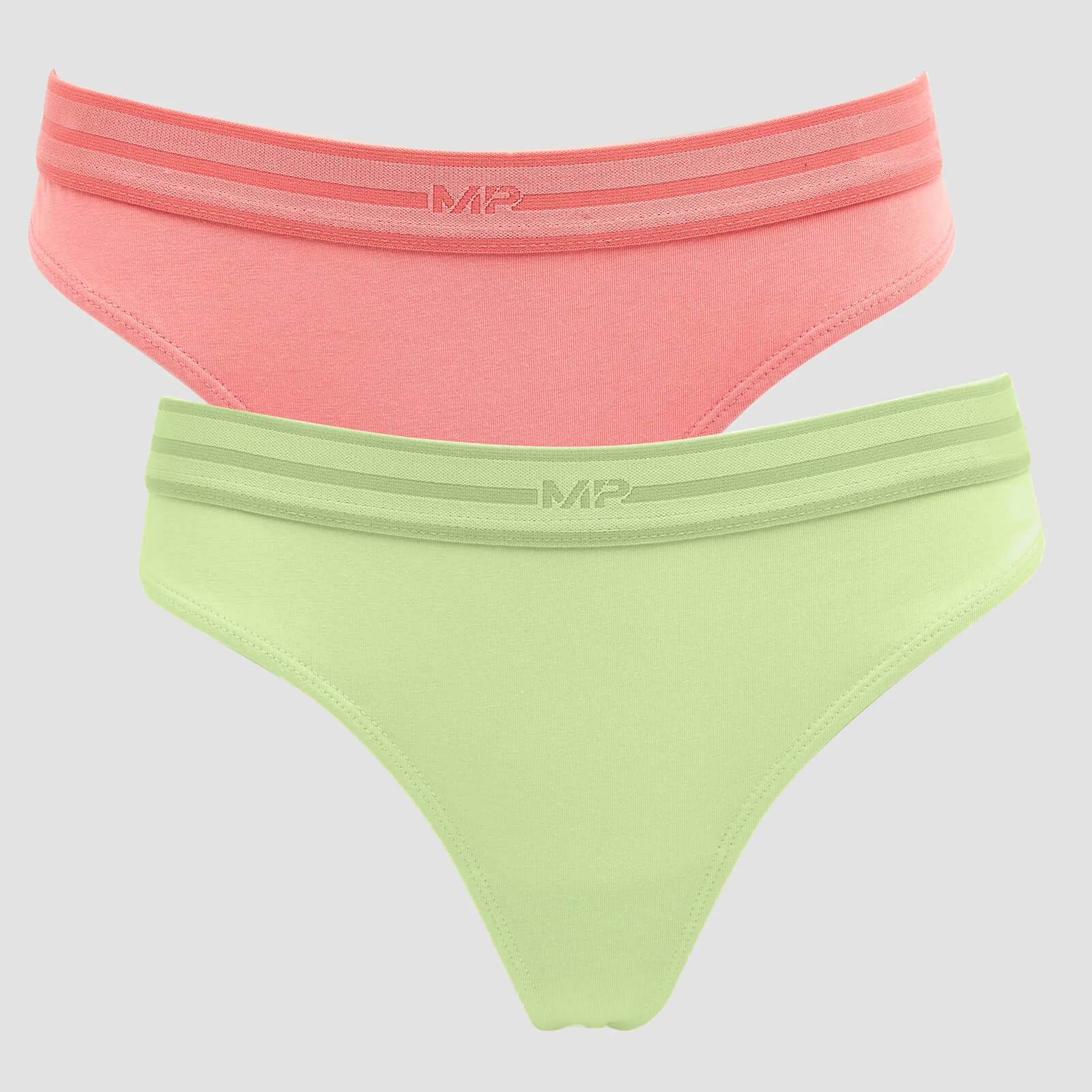 MP Women's Thong (2 Pack) Butterfly/Geranium Pink - XXS Afbeelding 1