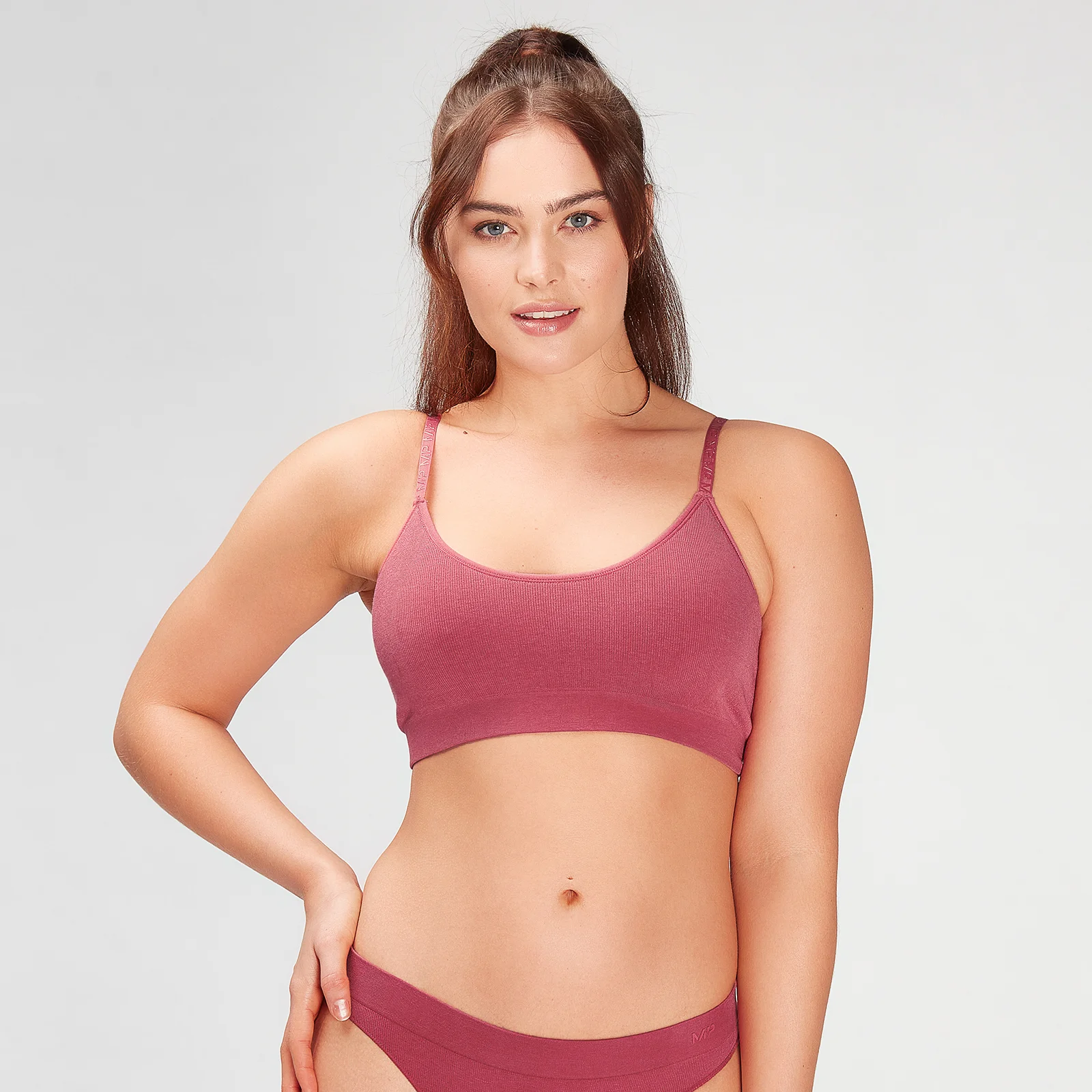 MP Vrouwen Composure Naadloze Bralette - Berry Roze - XS Afbeelding 1