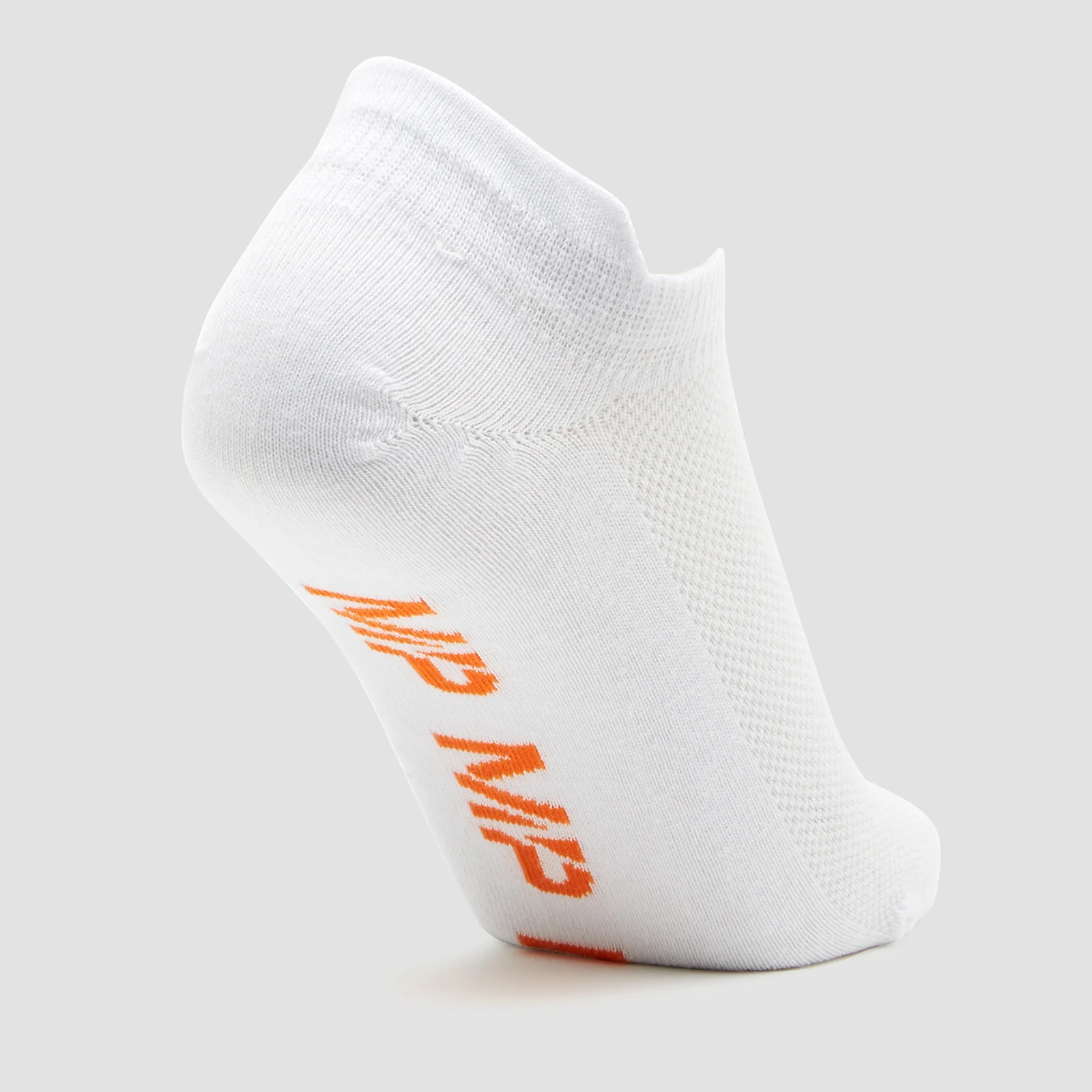 MP Men's Essentials Enkelsokken (3 pak) Wit/Neon - UK 6-8 Afbeelding 1
