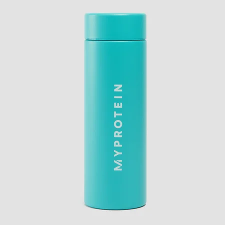 Myprotein grote metalen waterfles - Blauw - 750 ml