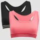 MP Limited Edition Impact Essentials bralette (verpakking met twee stuks) - Zwart/roze