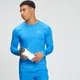 MP Tempo Graphic shirt met lange mouwen voor heren - Felblauw