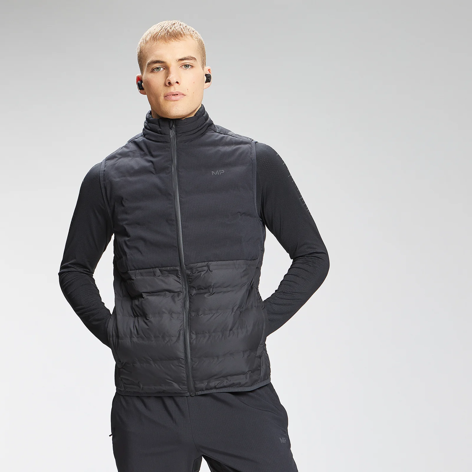 MP Heren Velocity Gilet - Zwart - XXS Afbeelding 1