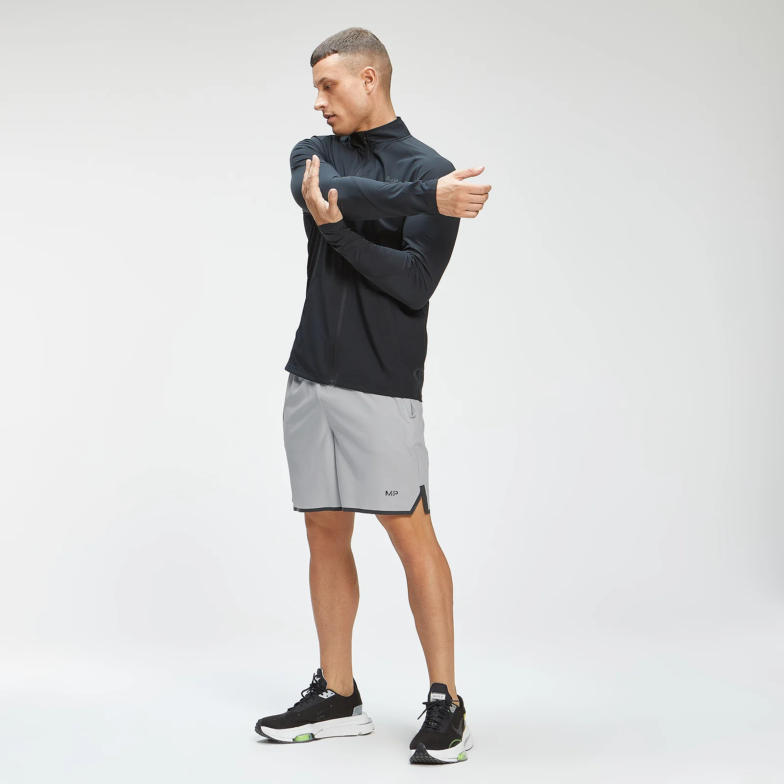 MP Tempo short voor heren - Chroom - XXS Afbeelding 1