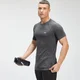 MP Men's Essential Seamless Graphic T-shirt met korte mouwen - Zwart