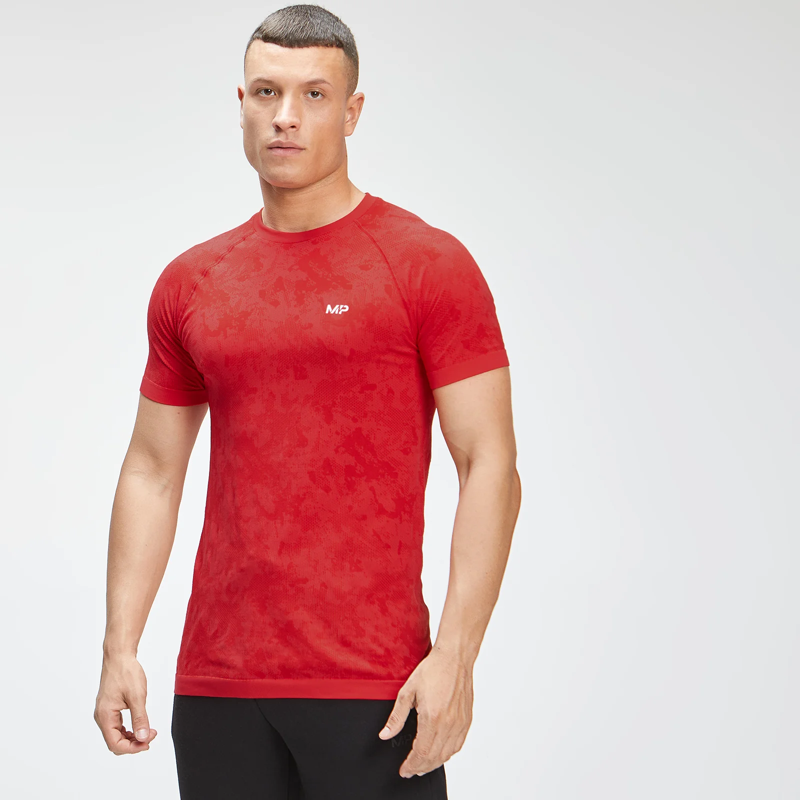 MP Men's Essential Seamless Graphic T-shirt met korte mouwen - Danger - XXS Afbeelding 1