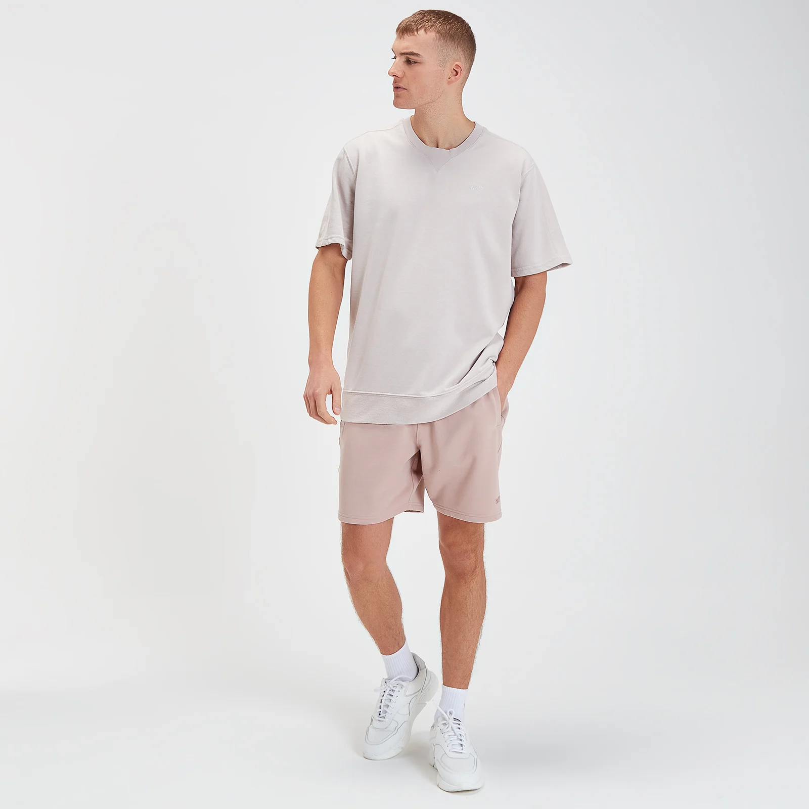 MP Rest Day T-shirt met korte mouwen voor heren - Lichtgrijs (Bone Grey) - XXS Afbeelding 1
