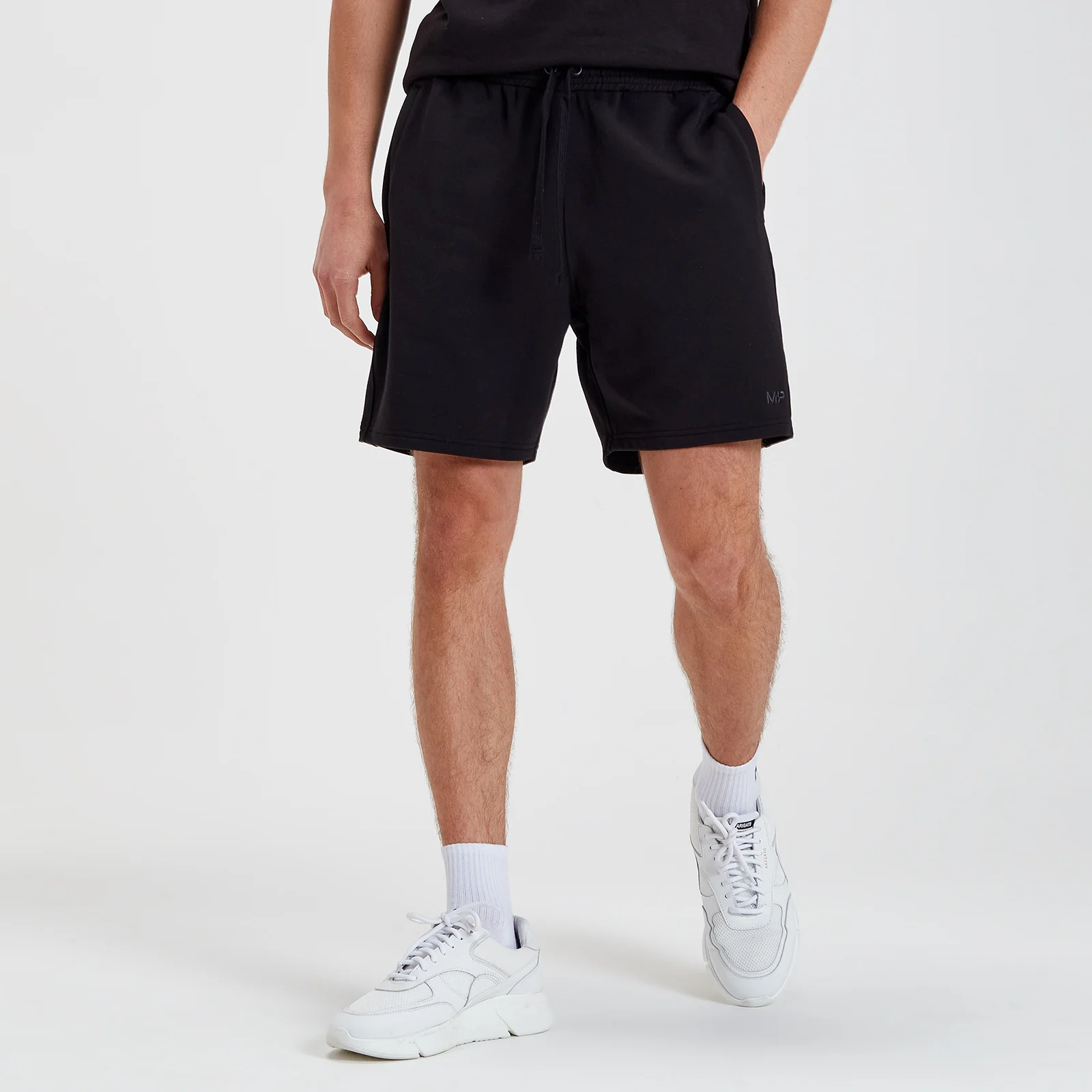 MP Rest Day sweatshort voor heren - Verwassen zwart - XXS Afbeelding 1