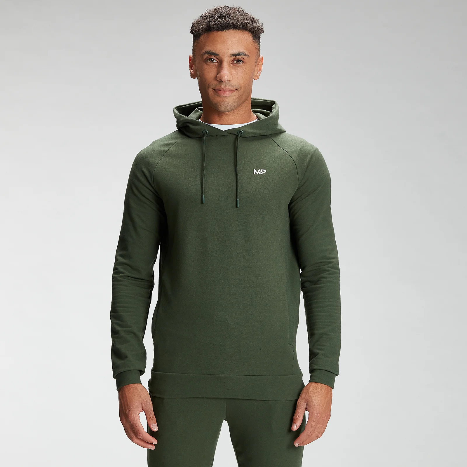 MP Men's Form Pullover Hoodie - Vine Leaf - XXS Afbeelding 1