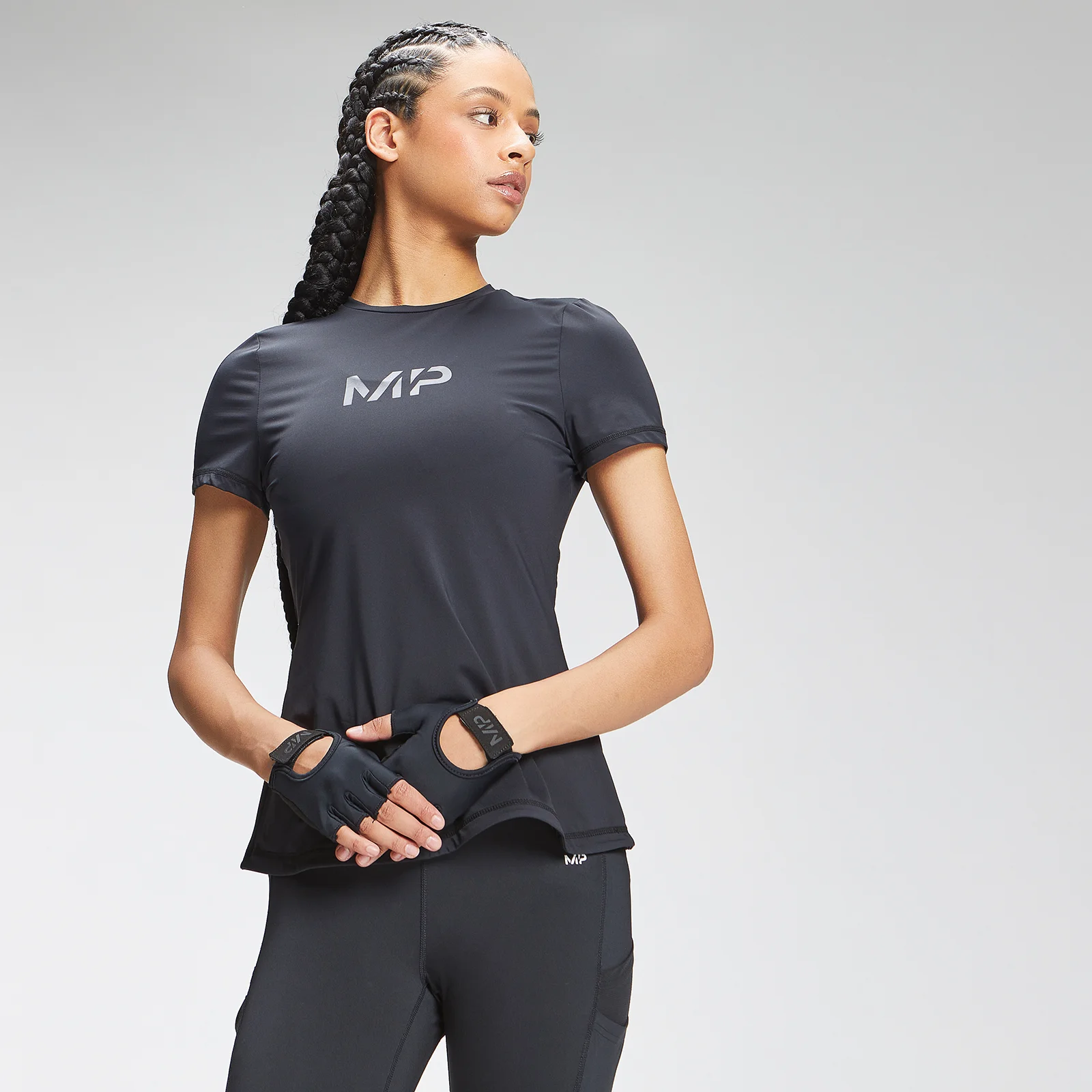 MP Tempo T-shirt met korte mouwen voor dames - Zwart - XXS Afbeelding 1
