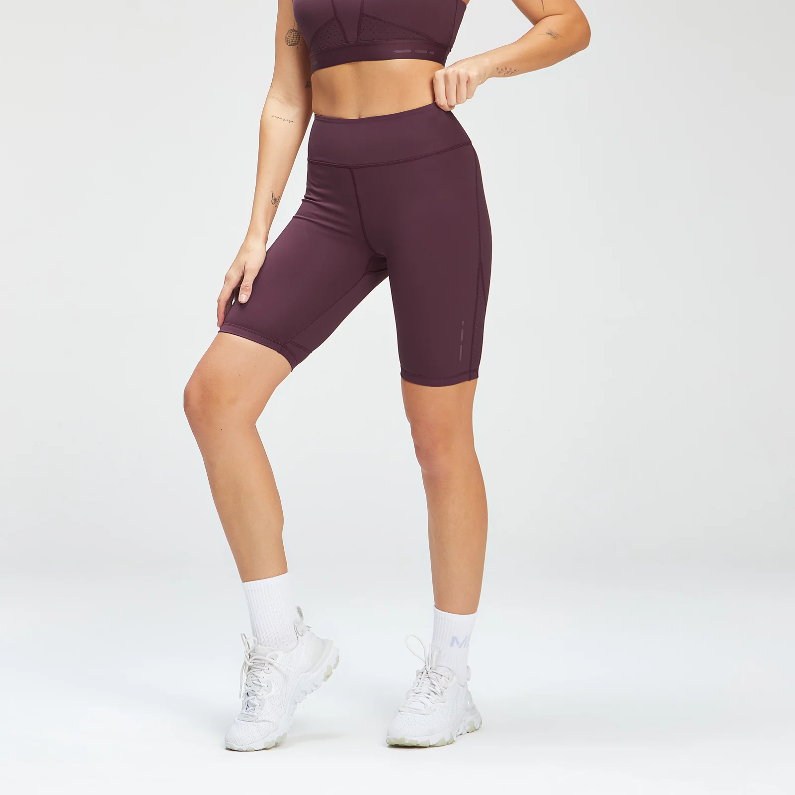 MP Power Ultra Wielershort voor dames - Port - XXS Afbeelding 1