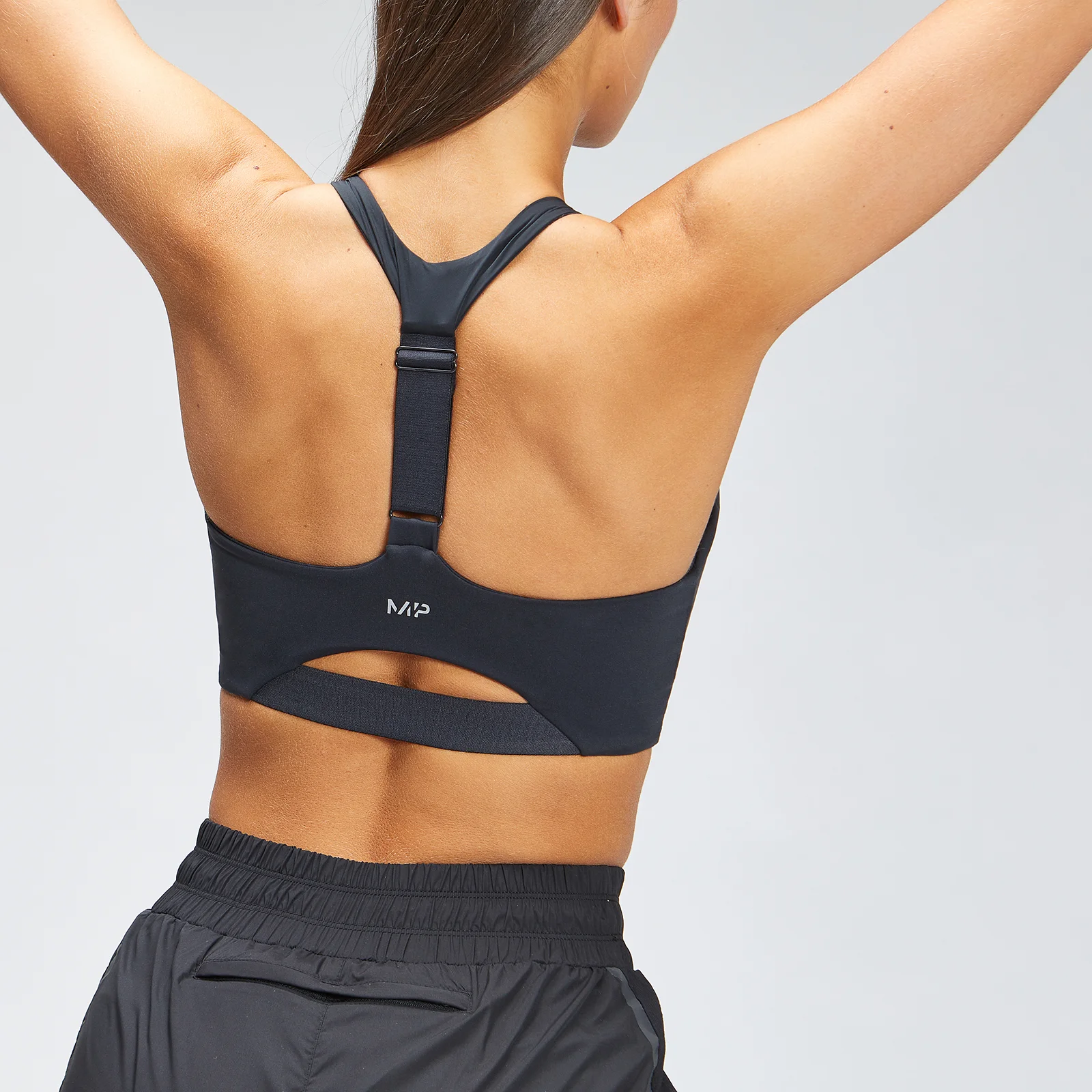 MP Women's Velocity Reflecterende Sport Beha - Zwart - XXS Afbeelding 1